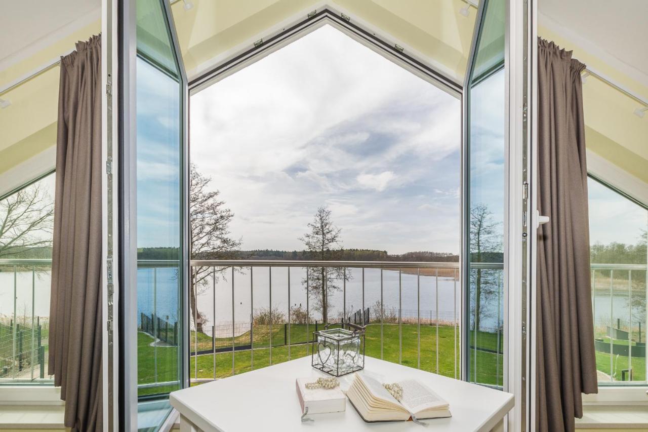 Luxus-See-Domizil Mit Sauna, Kamin Und Boot-130 Qm Fuer 6 Personen Краков ам Зее Екстериор снимка